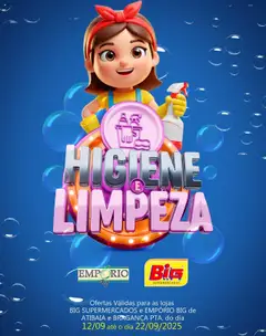 Big Supermercados - Ofertas Higiene e Limpeza - Pré-Visualização do folheto da loja Big Supermercados, válido de 12.09.2025