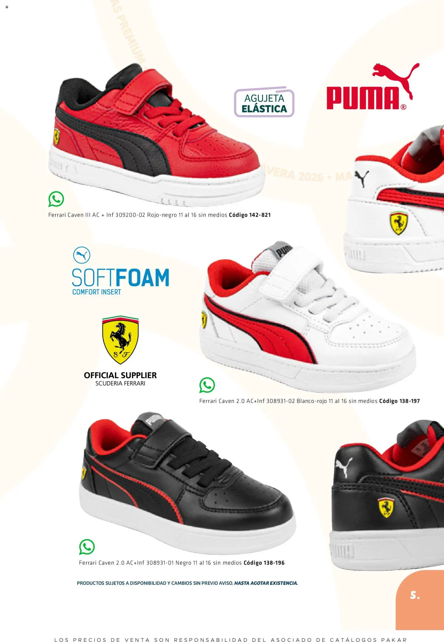 Nuevas ofertas de SC Pakar válidas en toda la República Mexicana desde el 27.02.2026. ¡Encuentra las mejores ofertas en SC Pakar catálogo Premium Kids! | Página: 5