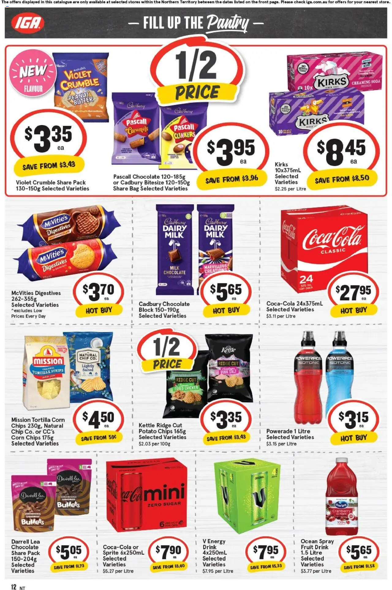 IGA catalogue - valid from 15.10.2025 | Page: 8 | Products: Chicken, Salmon, Salt, Pepper