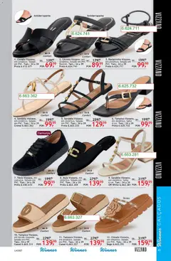 Quatro Estações - Catálogo 04-05-06 - Pré-Visualização do folheto da loja Quatro Estações, válido de 01.04.2026 | Página: 43 | Produtos: Rasteirinha, Tecido, Creme, Tênis