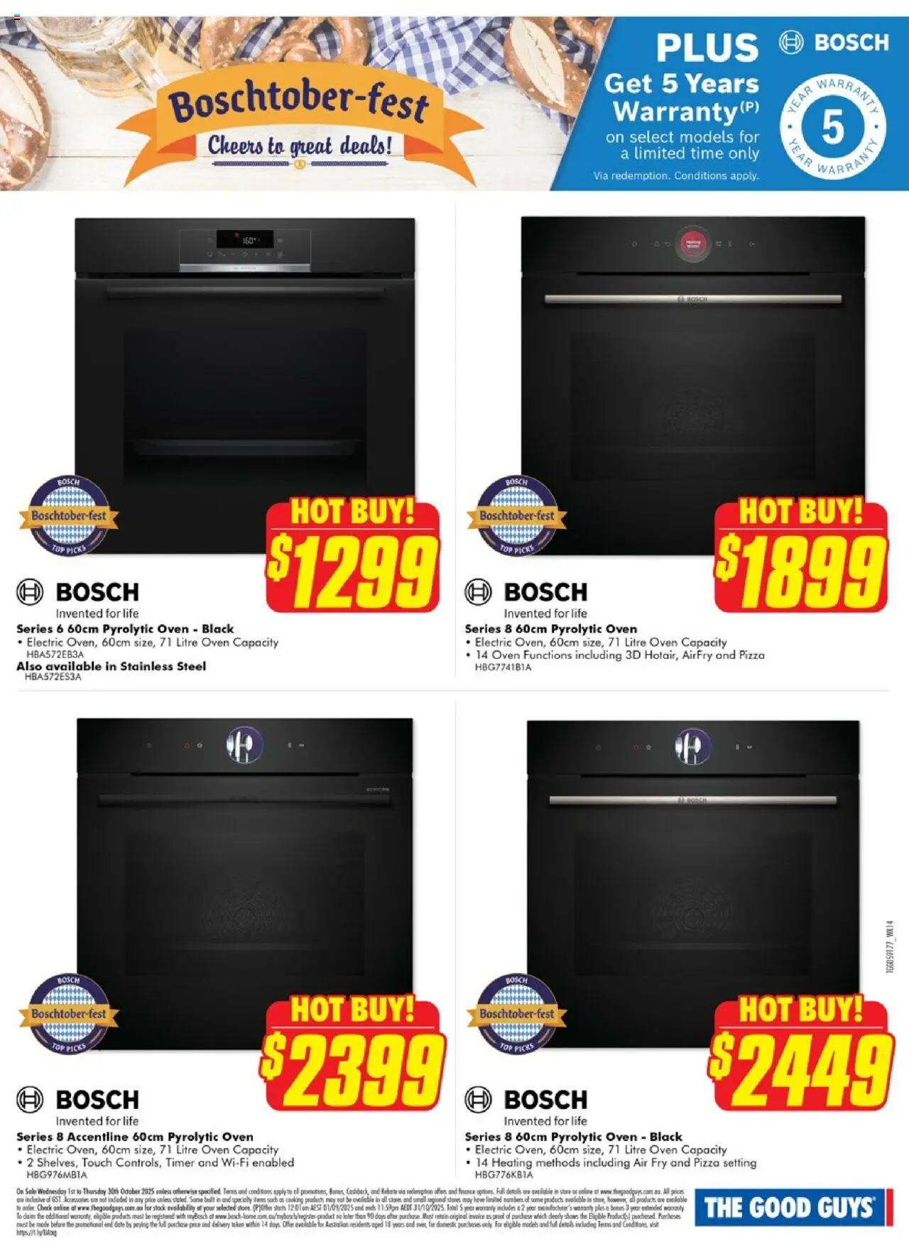 The Good Guys catalogue - valid from 30.09.2025 | Page: 3 | Products: Stones, Accessories, Date, Domestic