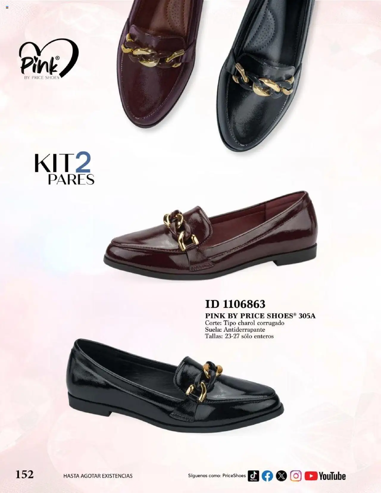 Nuevas ofertas de Price Shoes válidas en toda la República Mexicana desde el 05.08.2024. ¡Encuentra las mejores ofertas en Price Shoes catálogo Vestir Casual ! | Página: 152