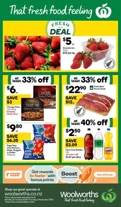 Woolworth South Island catalogue preview  - valid from 27.10.2025