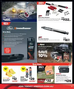 Preview of Repco catalogue - valid from 15.04.2026 | Page: 5 | Products: Water, Belt, Cable, Tools