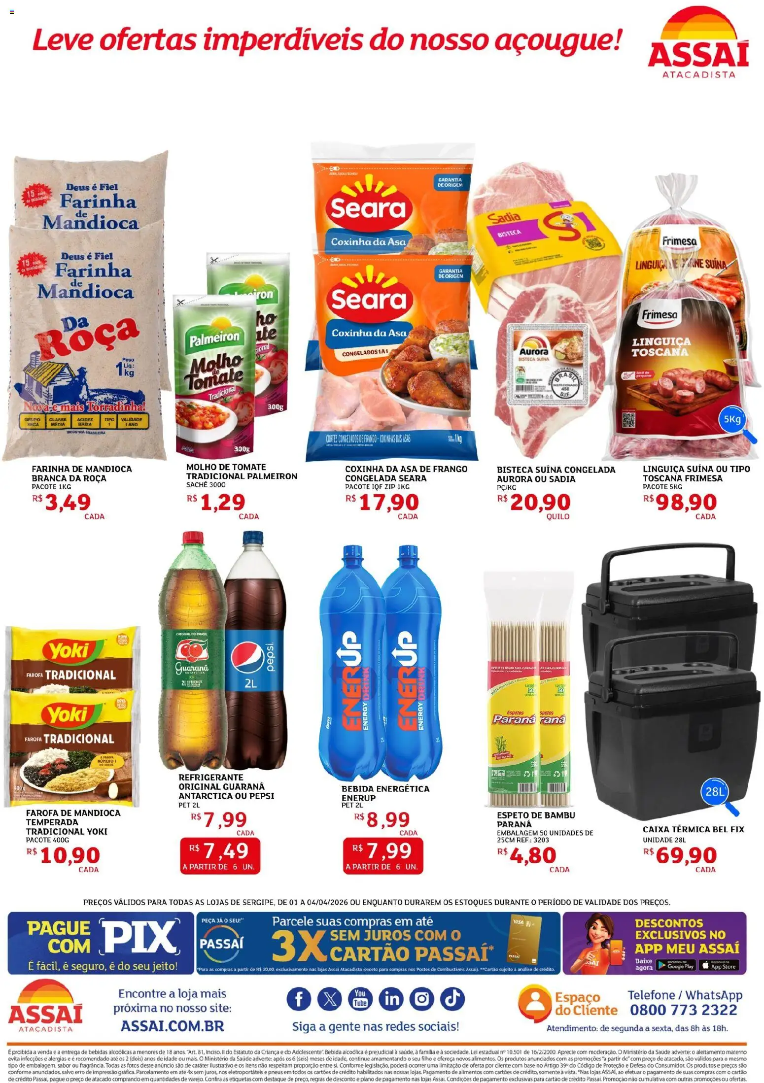 Assaí Atacadista Folheto - válido de 01.04.2026 | Página: 3