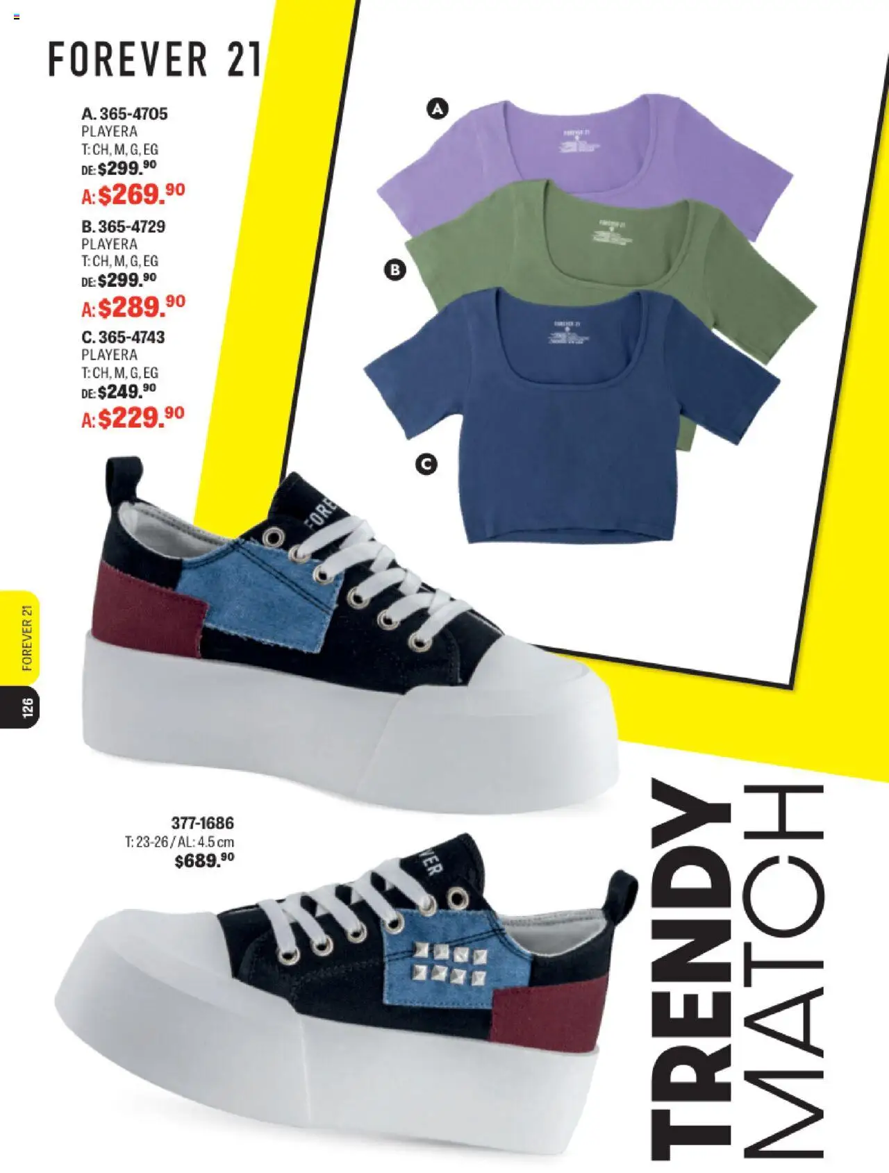 Nuevas ofertas de Andrea válidas en toda la República Mexicana desde el 13.08.2025. ¡Encuentra las mejores ofertas en Andrea - Catálogo Andrea Sport! | Página: 123 | Productos: Playera