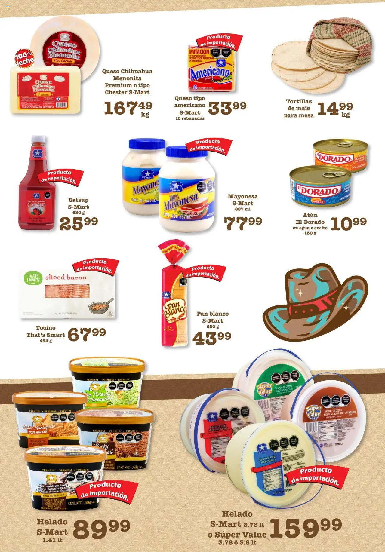 Nuevas ofertas de S-Mart válidas en toda la República Mexicana desde el 05.08.2025. ¡Encuentra las mejores ofertas en S-Mart - Folleto - Reynosa (y Rio Bravo)! | Página: 5 | Productos: Maíz, Mayonesa, Tomate, Nueces
