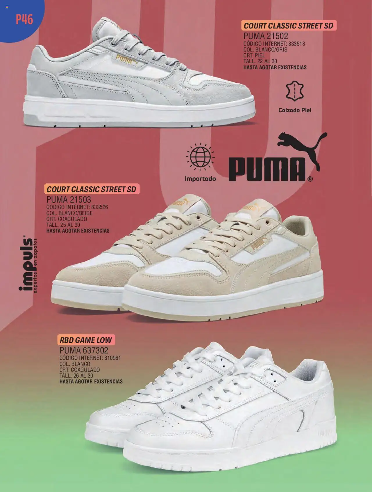 Nuevas ofertas de Impuls válidas en toda la República Mexicana desde el 03.04.2025. ¡Encuentra las mejores ofertas en Impuls catálogo Urbansport! | Página: 48 | Productos: Zapatos
