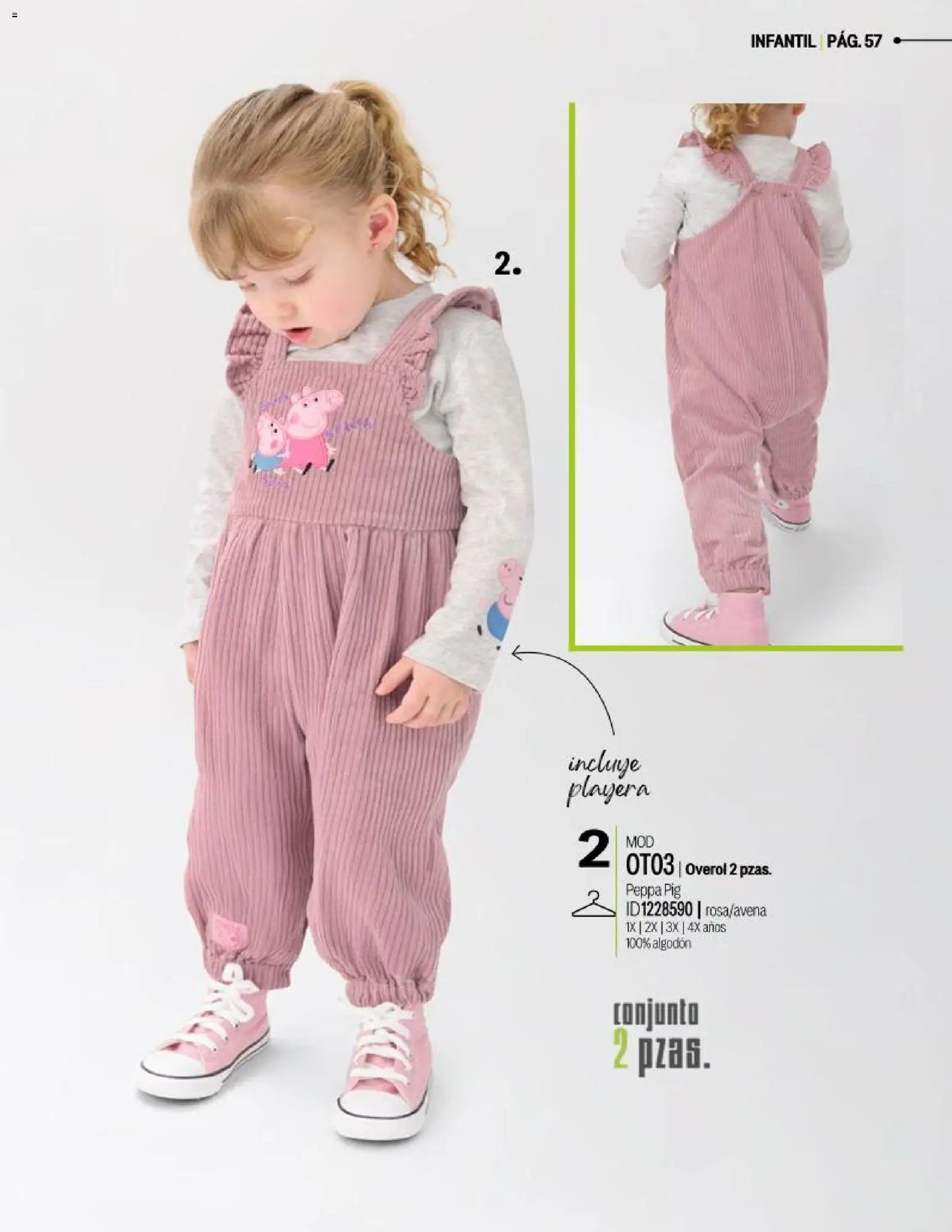 Nuevas ofertas de Price Shoes válidas en toda la República Mexicana desde el 14.03.2026. ¡Encuentra las mejores ofertas en Price Shoes catálogo Licencias! | Página: 57 | Productos: Overol, Algodón, Playera, Conjunto