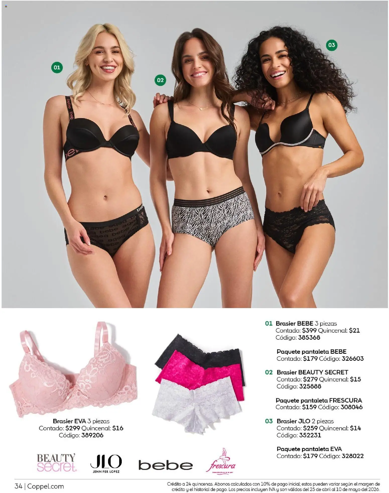 Nuevas ofertas de Coppel válidas en toda la República Mexicana desde el 25.04.2026. ¡Encuentra las mejores ofertas en Coppel catálogo Los regalos que mamá siempre quiere! | Página: 34