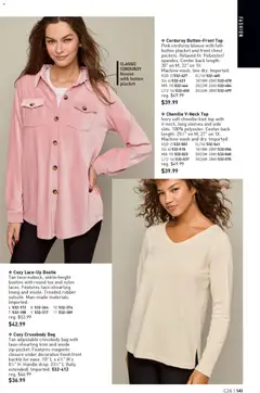 Preview of Avon weekly ads valid from 17.12.2025 | Page: 141 | Products: Trim, Blouse, Bag