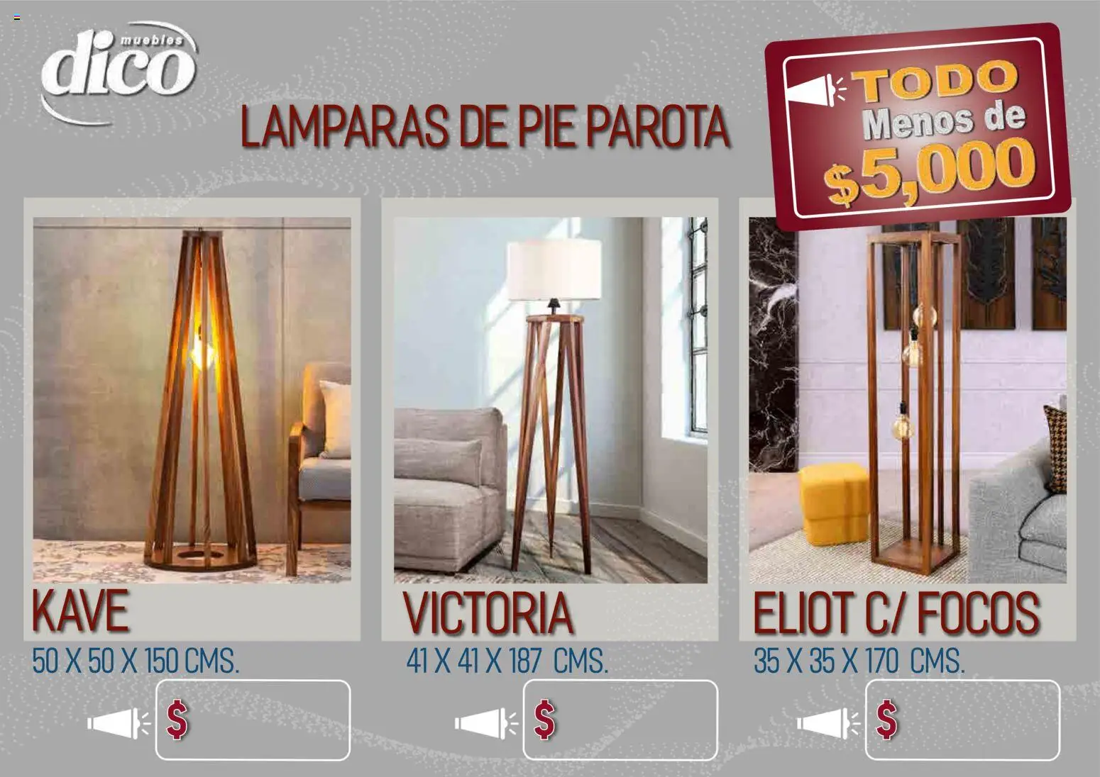 Nuevas ofertas de Muebles Dico válidas en toda la República Mexicana desde el 09.04.2026. ¡Encuentra las mejores ofertas en Muebles Dico catálogo Todo menos de 5000 Pacifico! | Página: 80