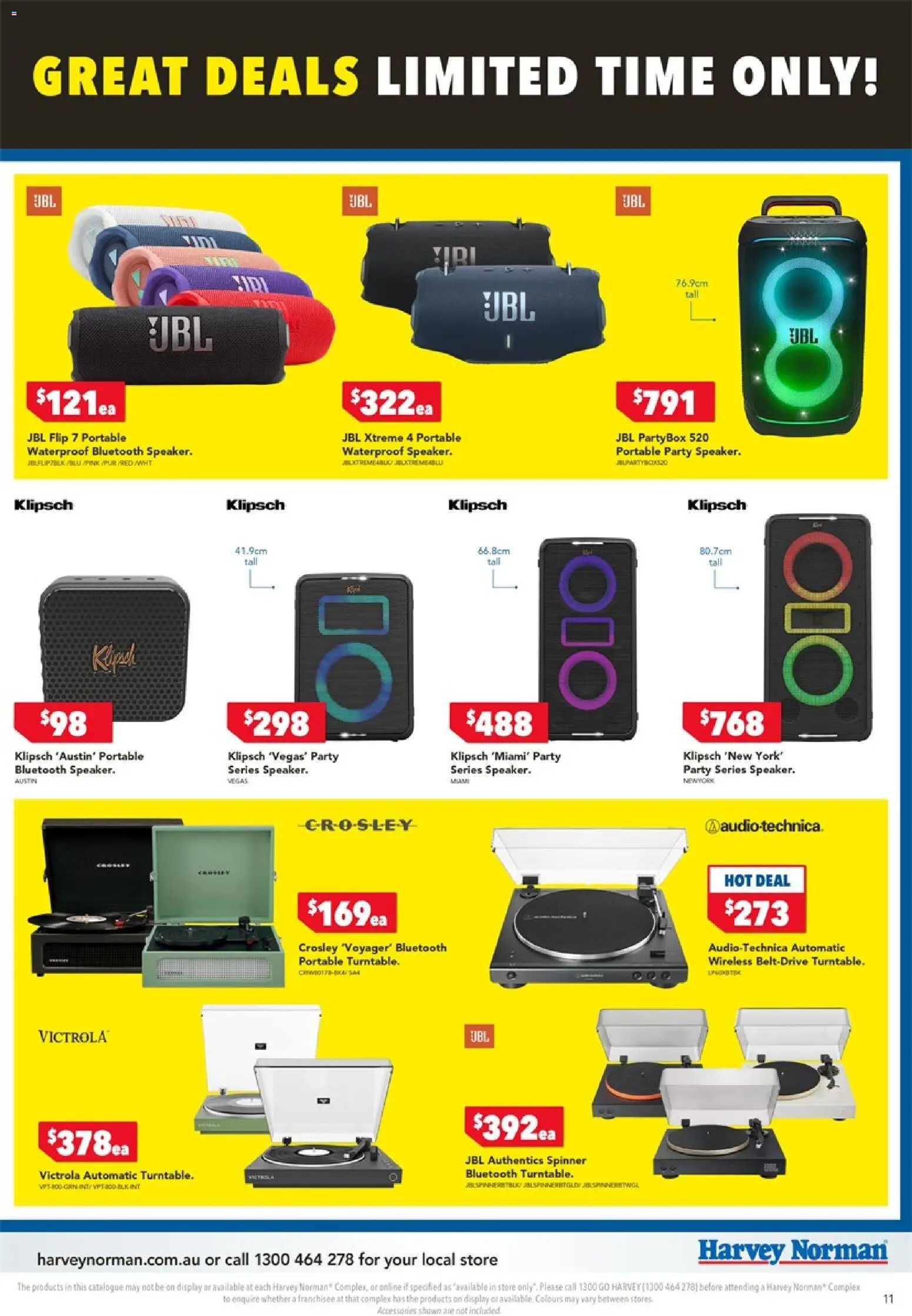 Harvey Norman catalogue - valid from 01.01.2026 | Page: 11 | Products: Accessories, Portable