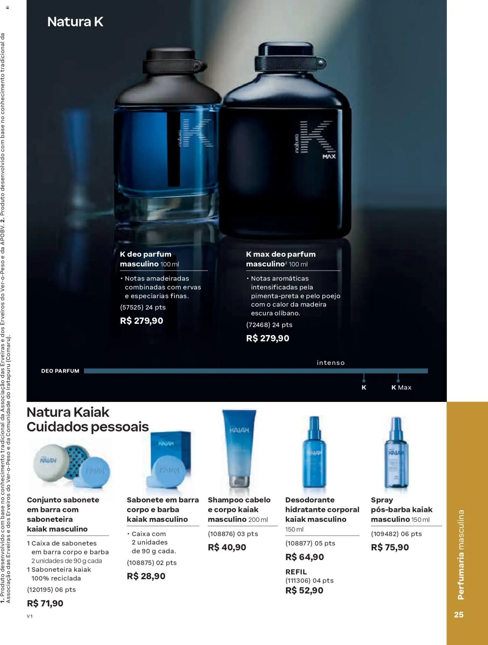 Natura Folheto - válido de 26.12.2025 | Página: 25 | Produtos: Hidratante corporal, Desodorante, Caixa, Saboneteira