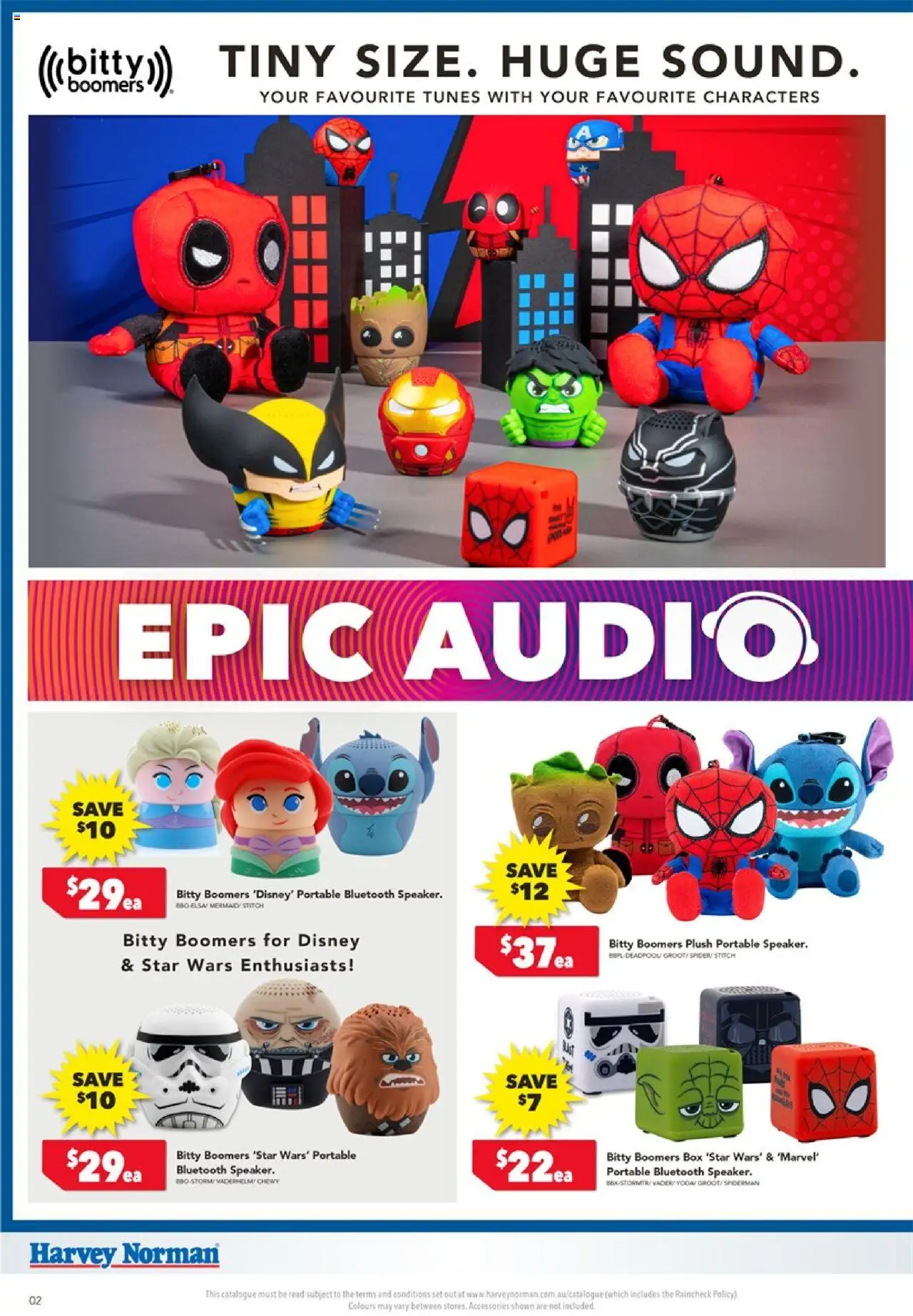 Harvey Norman catalogue - valid from 10.10.2025 | Page: 2 | Products: Box, Accessories, Audio, Portable