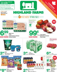 Preview of Highland Farms weekly flyer / circulaire from shop Highland Farms valid from 30.10.2025
