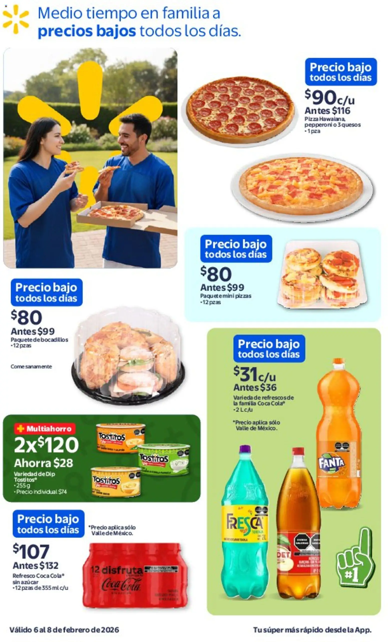 Nuevas ofertas de Walmart válidas en toda la República Mexicana desde el 06.02.2026. ¡Encuentra las mejores ofertas en Walmart catálogo Ofertas! | Página: 5