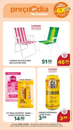 Supermercado Guanabara - Ofertas da semana - Pré-Visualização do folheto da loja Supermercado Guanabara, válido de 30.01.2026 | Página: 2