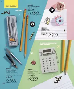 Violetta catálogo │ válido desde el 18.07.2025 | Página: 128 | Productos: Calculadora, Caja