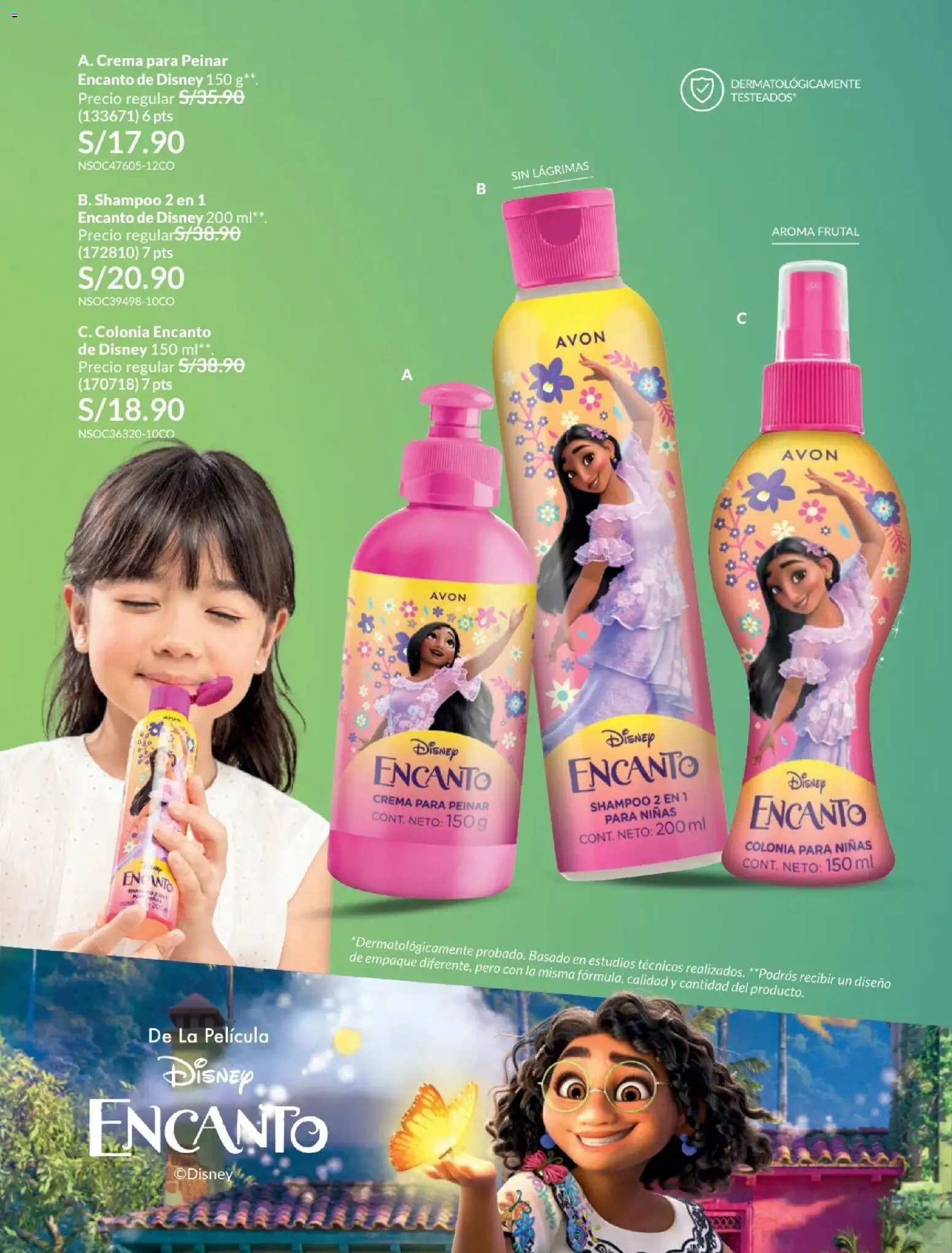 Catálogo Avon válido desde 21.04.2026 | Página: 217 | Productos: Shampoo, Crema, Empaque