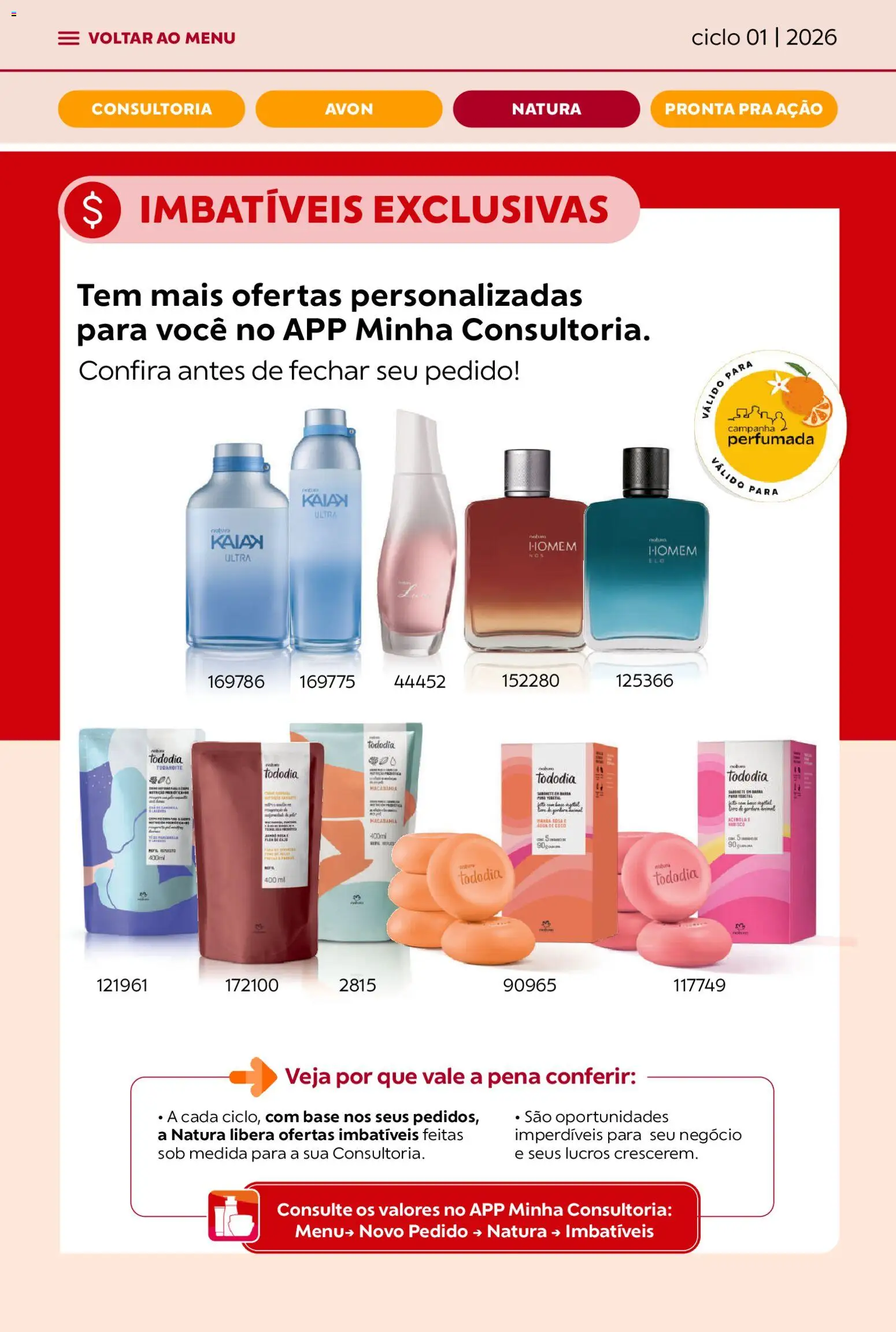 Avon Folheto - válido de 19.12.2025 | Página: 29 | Produtos: Macadâmia, Base, Sabonete