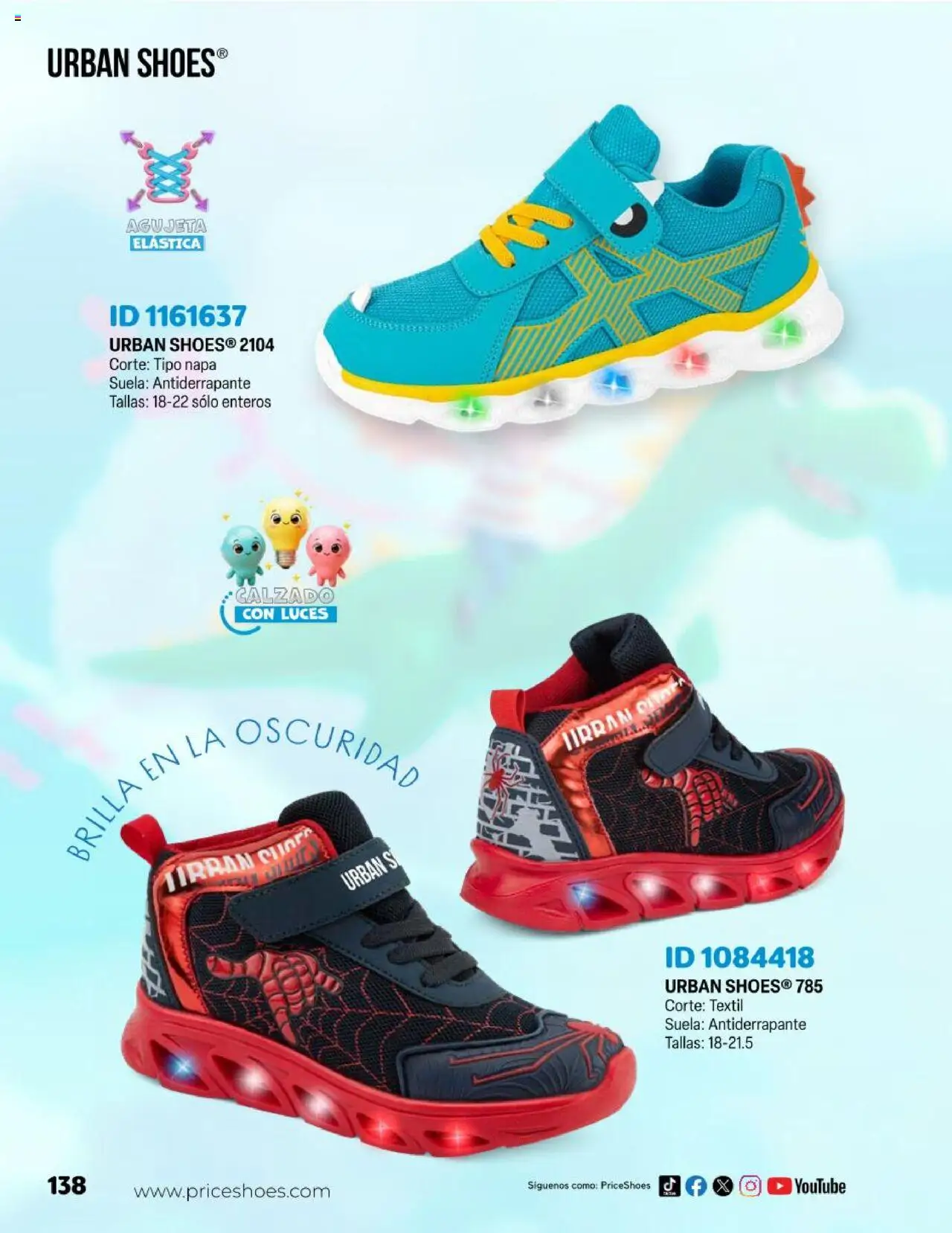 Nuevas ofertas de Price Shoes válidas en toda la República Mexicana desde el 23.04.2025. ¡Encuentra las mejores ofertas en Price Shoes catálogo Kids! | Página: 138 | Productos: Chapa