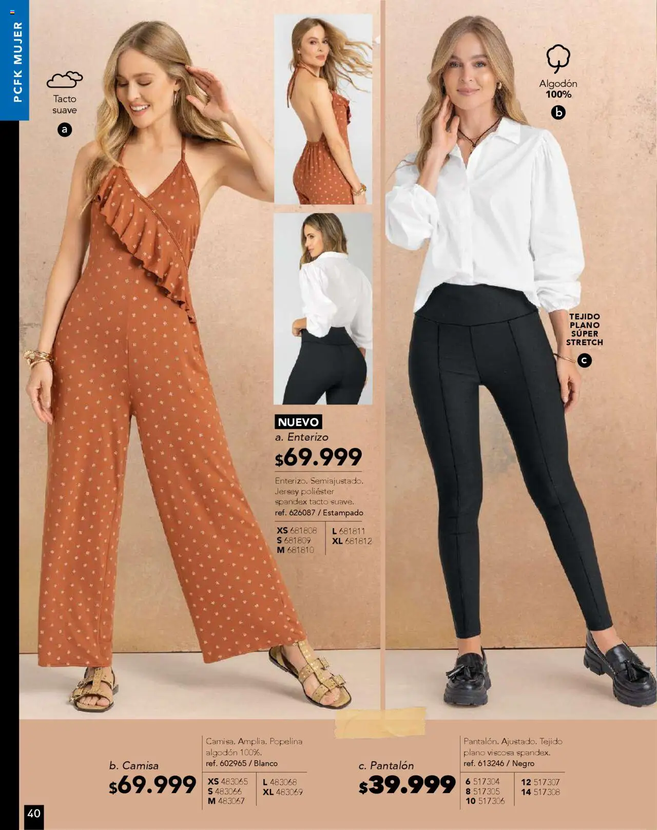 Pacifika revista - valida desde el 01.09.2025 | Página: 44 | Productos: Algodón, Camisa, Enterizo