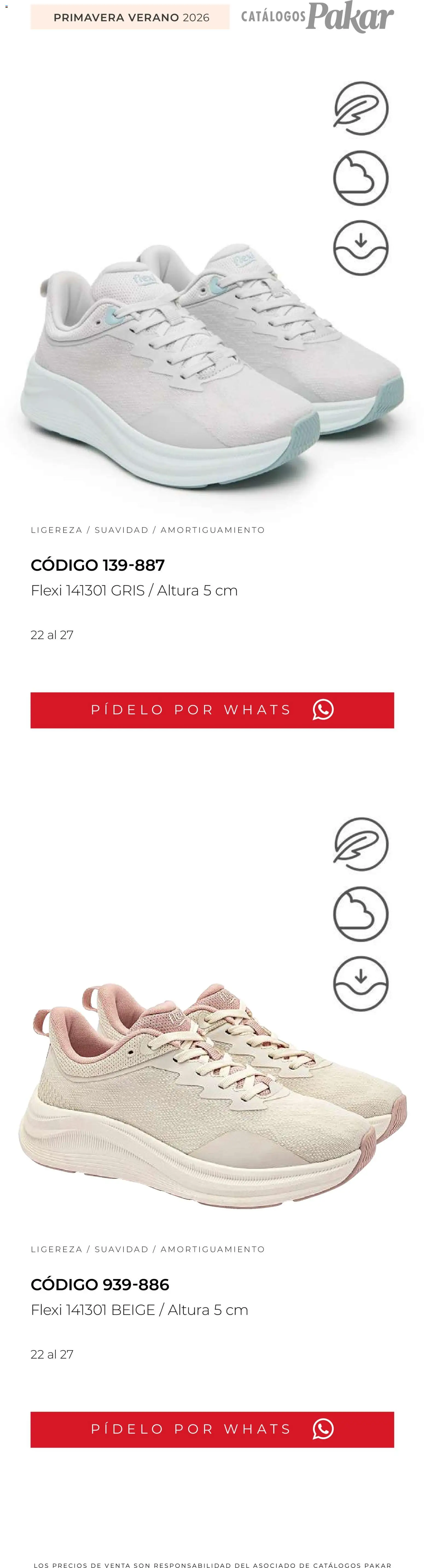 Nuevas ofertas de SC Pakar válidas en toda la República Mexicana desde el 04.03.2026. ¡Encuentra las mejores ofertas en SC Pakar catálogo Flexi PV26! | Página: 122