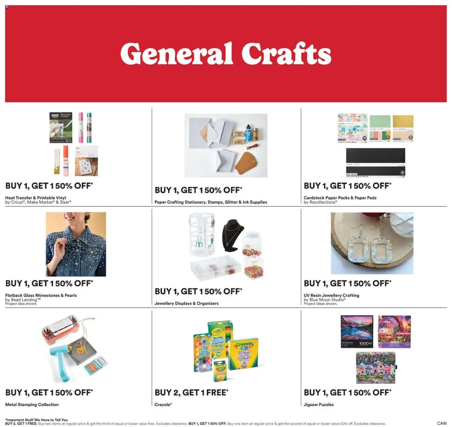 Michaels Ad - valid from 09.01.2026 | Page: 6 | Products: Ink, Pads