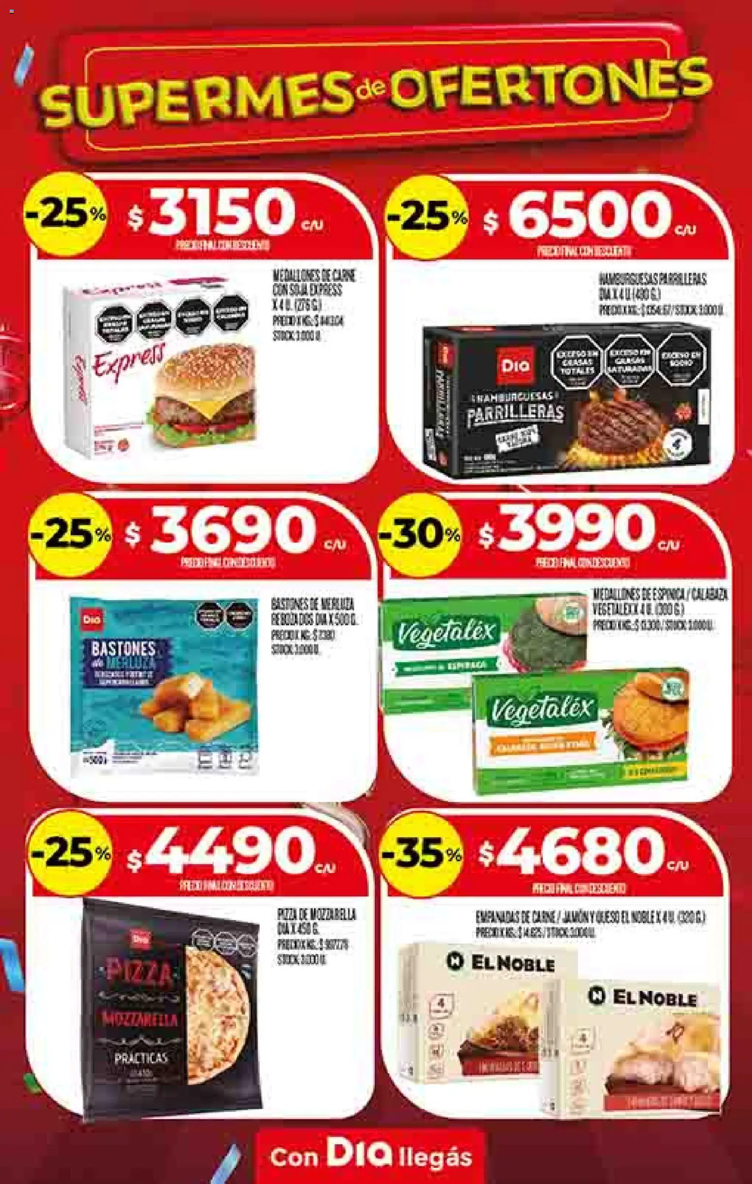 Supermercado DIA Ofertas │ válido desde el 22.10.2025 | Página: 12 | Productos: Queso, Jamón