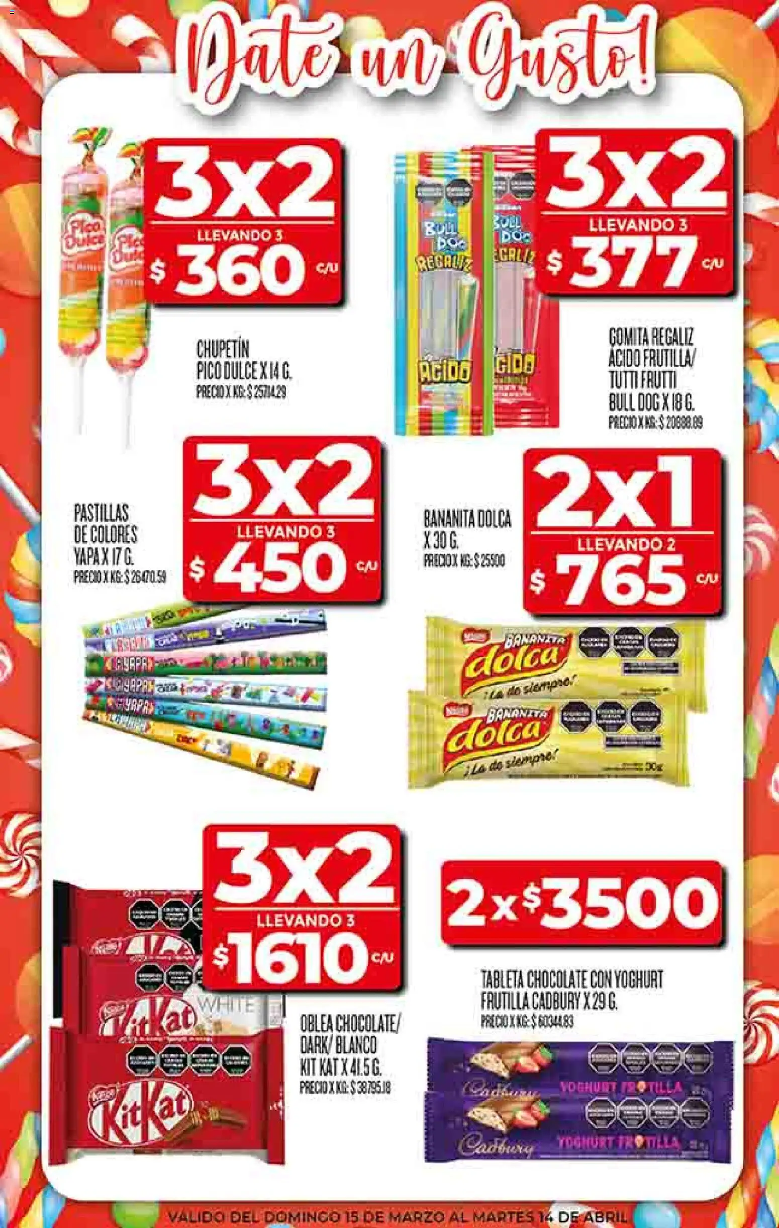 Dia - Ofertas - Salta y Jujuy │ válido desde el 08.04.2026 | Página: 21 | Productos: Tableta, Pico, Frutilla, Chocolate