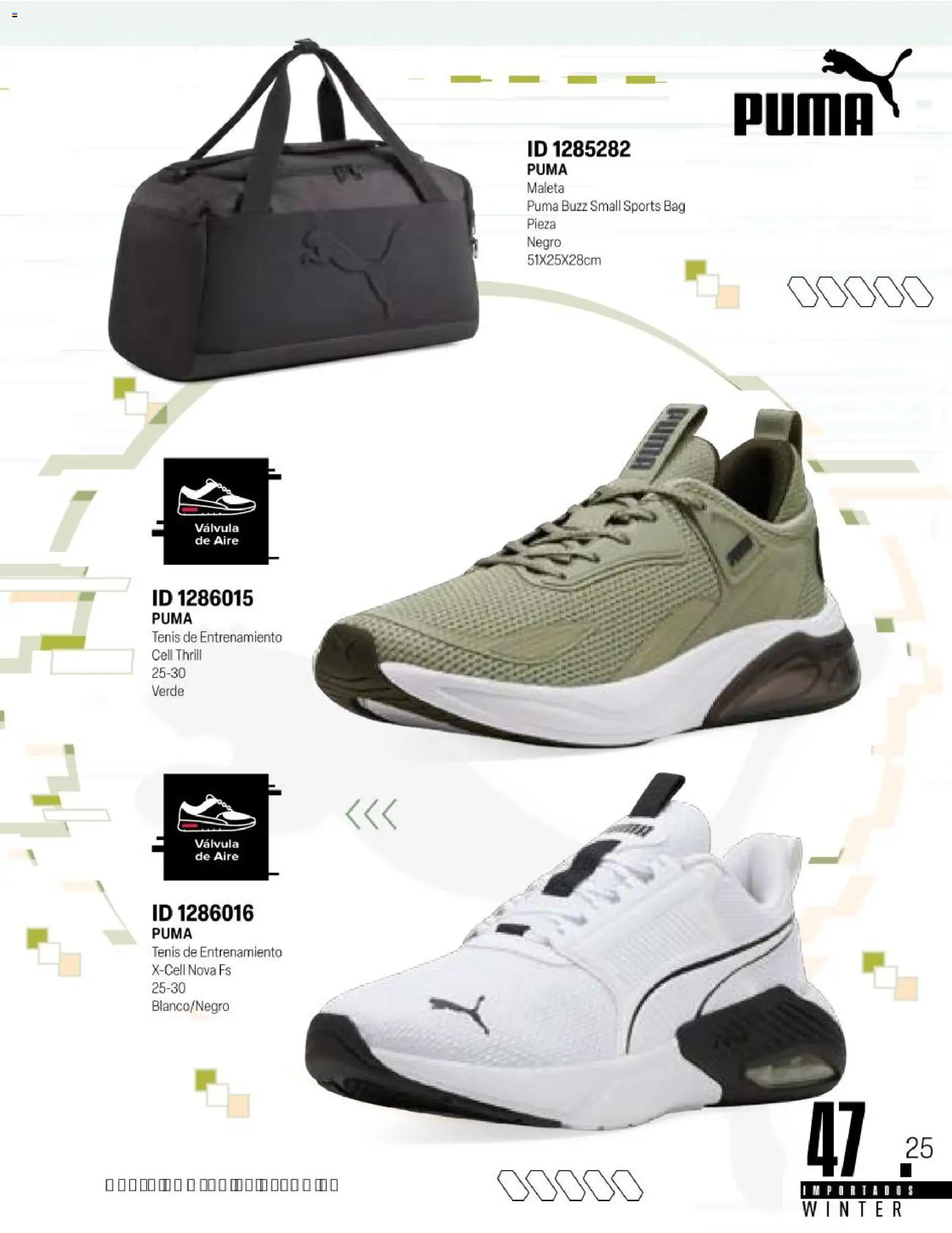 Nuevas ofertas de Price Shoes válidas en toda la República Mexicana desde el 11.11.2025. ¡Encuentra las mejores ofertas en Price Shoes catálogo Importados Winter 2025  ! | Página: 47 | Productos: Tenis, Maleta, Válvula