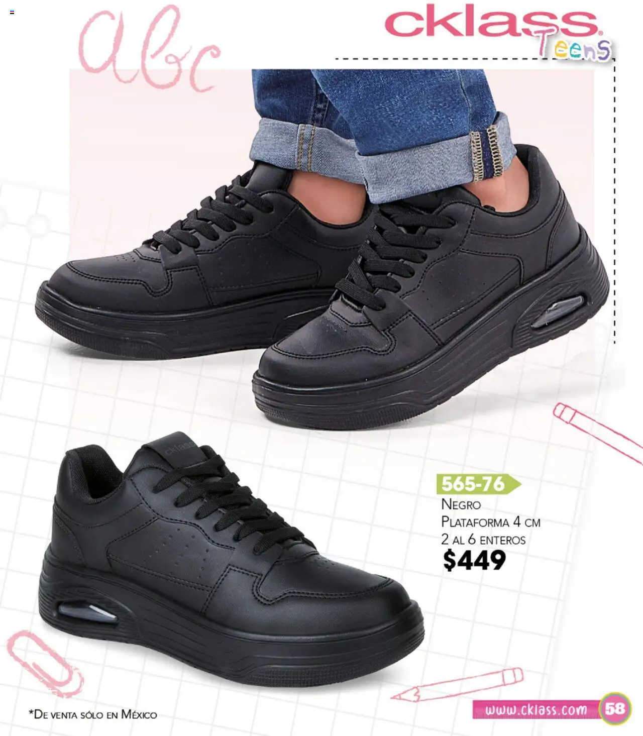 Nuevas ofertas de Cklass válidas en toda la República Mexicana desde el 14.07.2025. ¡Encuentra las mejores ofertas en Cklass catálogo Escolar! | Página: 59