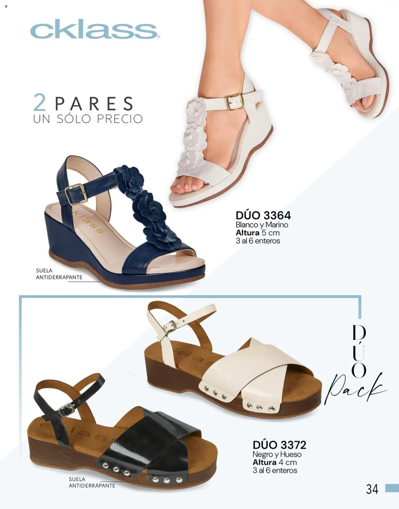 Nuevas ofertas de Cklass válidas en toda la República Mexicana desde el 05.03.2026. ¡Encuentra las mejores ofertas en Cklass catálogo Complemento Verano Ropa! | Página: 265