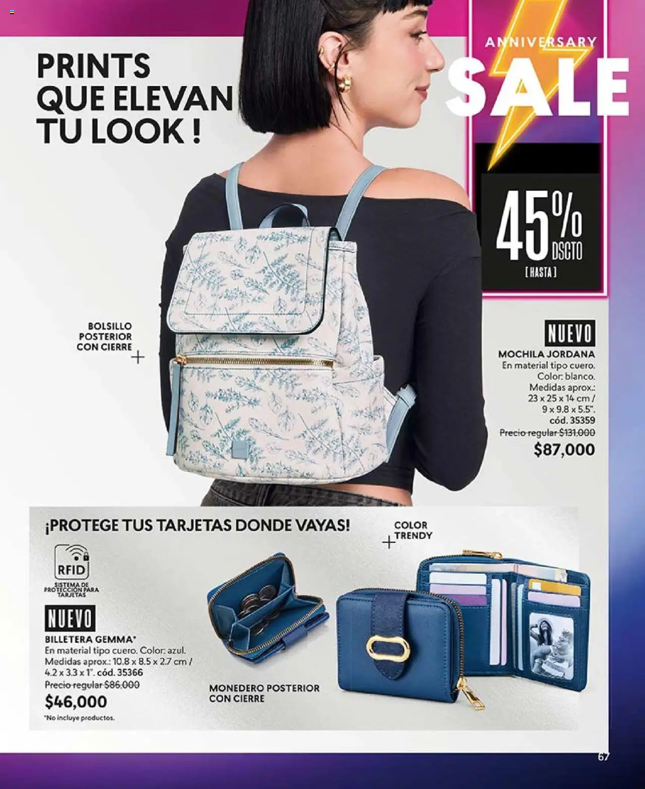CyZone revista - valida desde el 16.06.2025 | Página: 75 | Productos: Mochila, Billetera, Monedero