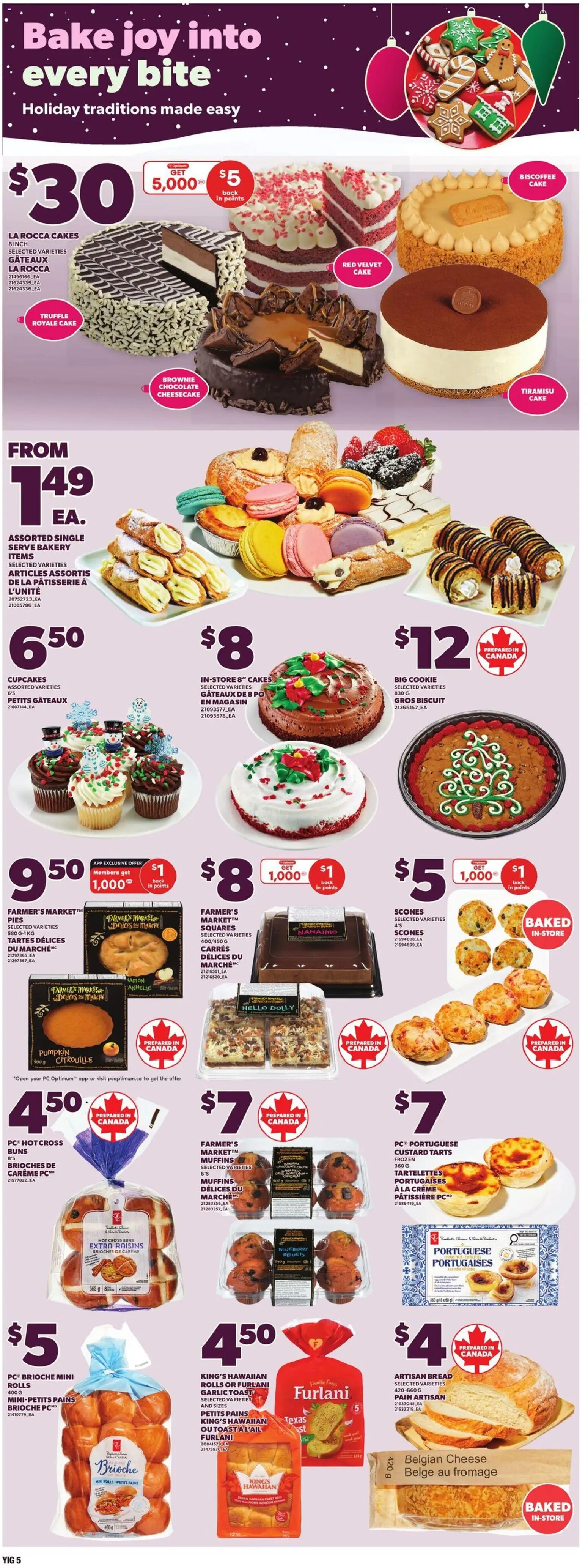 Independent Grocer flyer valid from 18.12.2025 | Page: 8 | Products: PC, Bakery, Bread, Chocolate