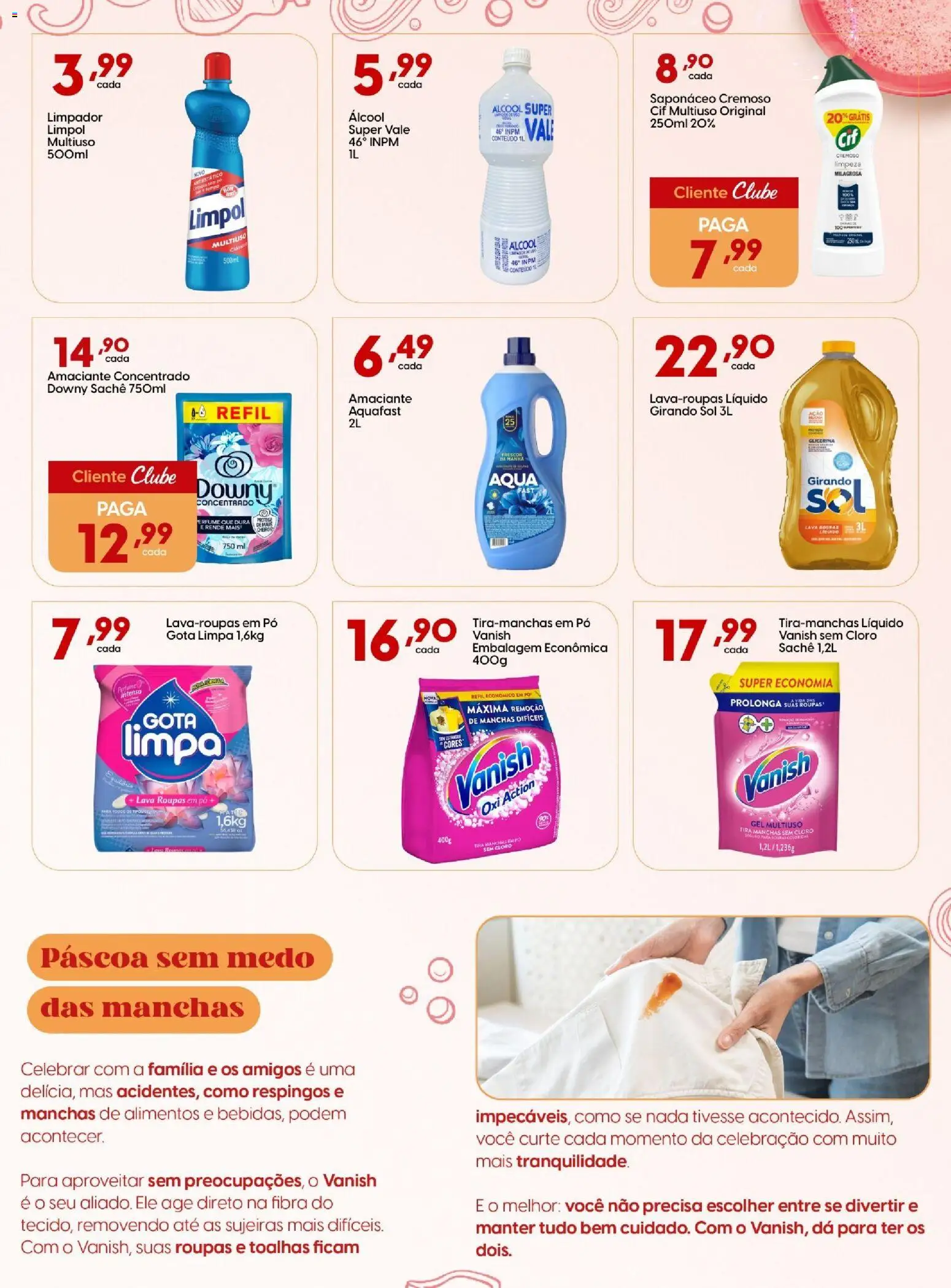 Rissul Folheto - válido de 17.03.2026 | Página: 3 | Produtos: Perfume, Pó, Vanish, Amaciante