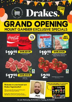 Preview of Drakes Mount Gambier - SA - valid from 15.10.2025
