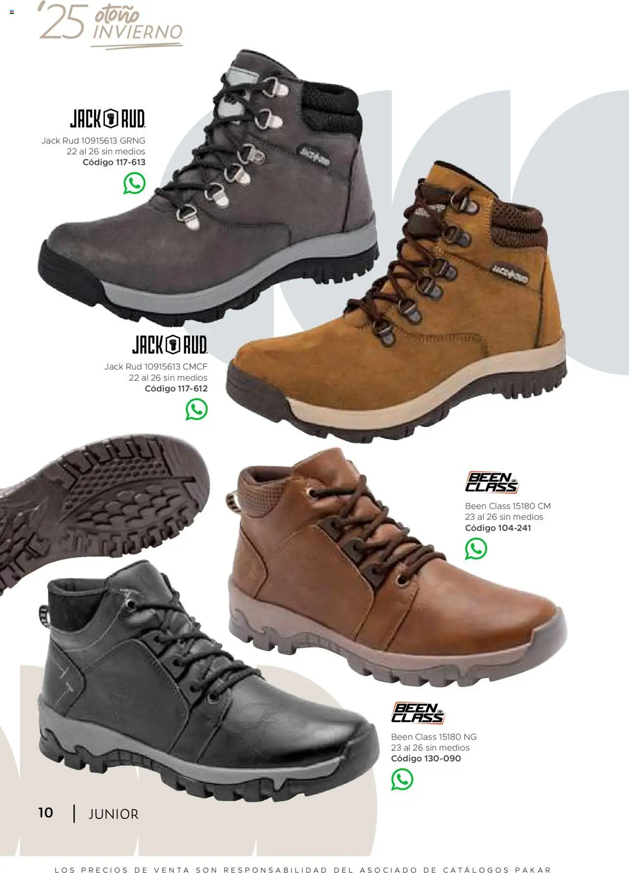 Nuevas ofertas de SC Pakar válidas en toda la República Mexicana desde el 24.07.2025. ¡Encuentra las mejores ofertas en SC Pakar - Catálogo Junior otoño / invierno! | Página: 10