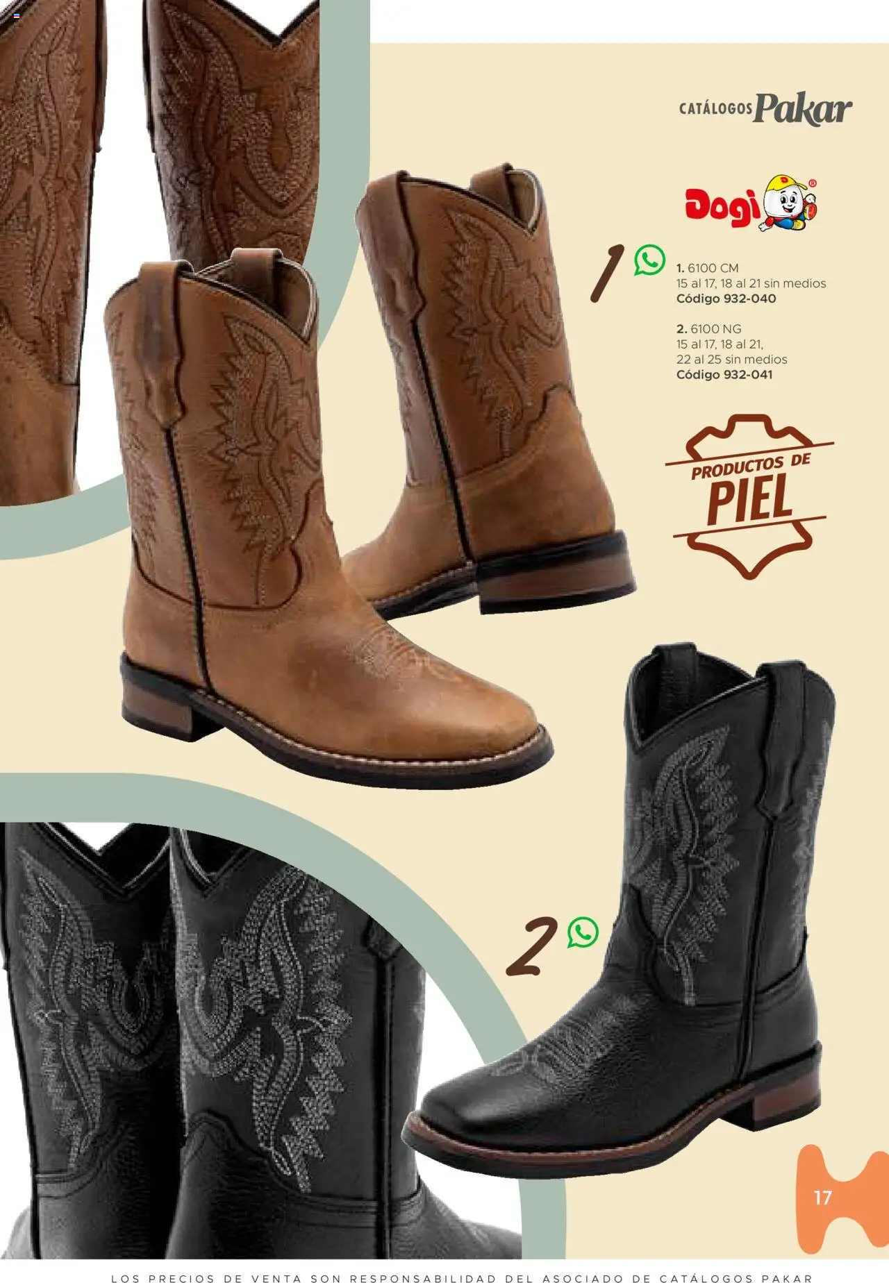 Nuevas ofertas de SC Pakar válidas en toda la República Mexicana desde el 24.07.2025. ¡Encuentra las mejores ofertas en SC Pakar - Catálogo Nino otoño / invierno! | Página: 17