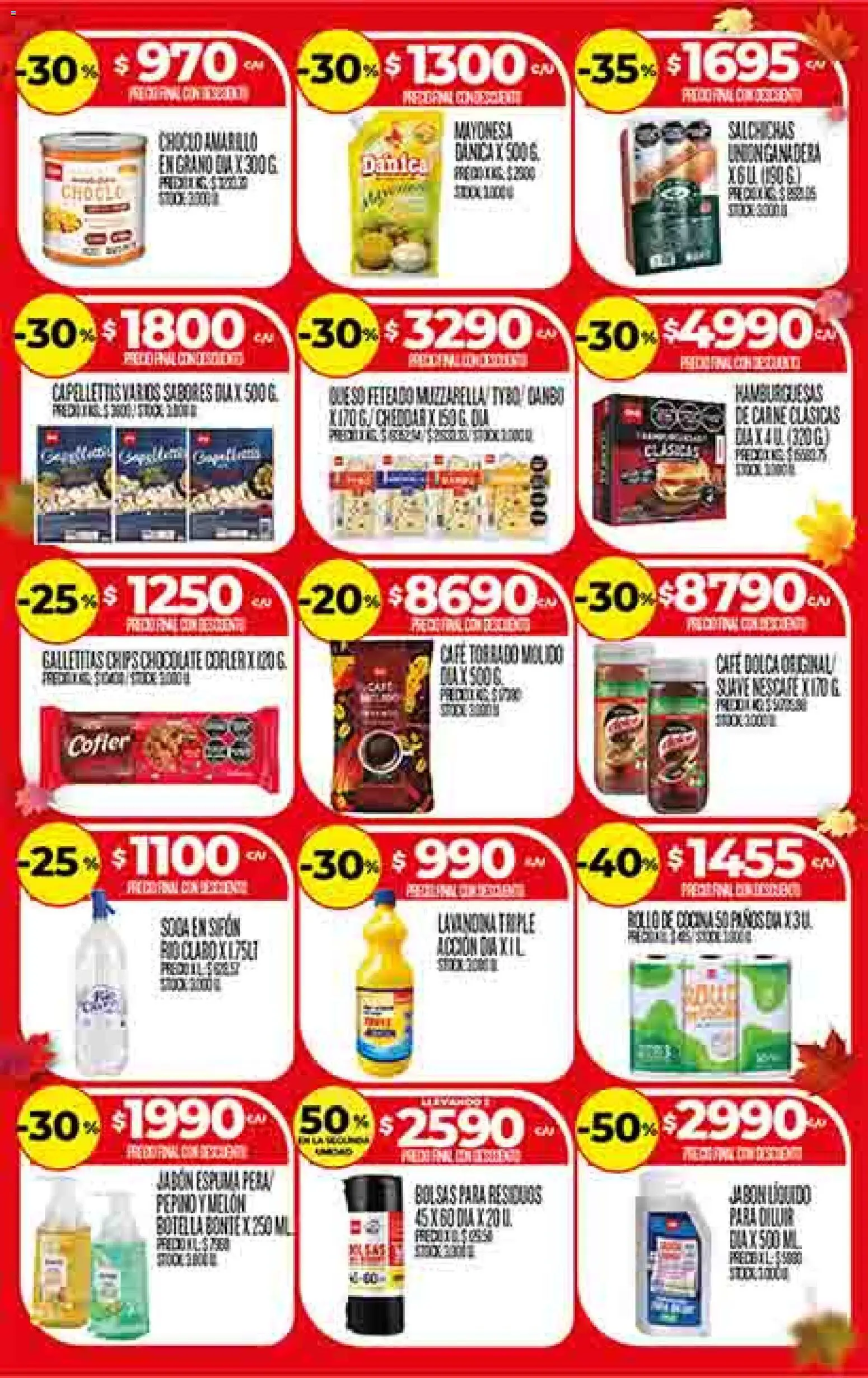 Supermercado DIA Ofertas │ válido desde el 22.04.2026 | Página: 3 | Productos: Botella, Jabón, Espuma, Café