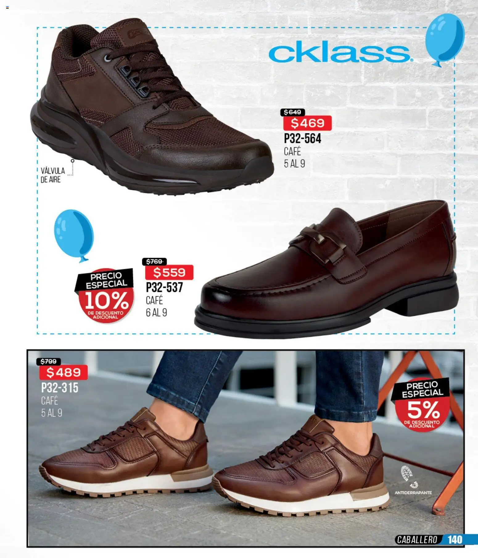 Nuevas ofertas de Cklass válidas en toda la República Mexicana desde el 02.01.2026. ¡Encuentra las mejores ofertas en Cklass catálogo Rebajas de Inicio de Año Ropa! | Página: 376 | Productos: Café, Válvula