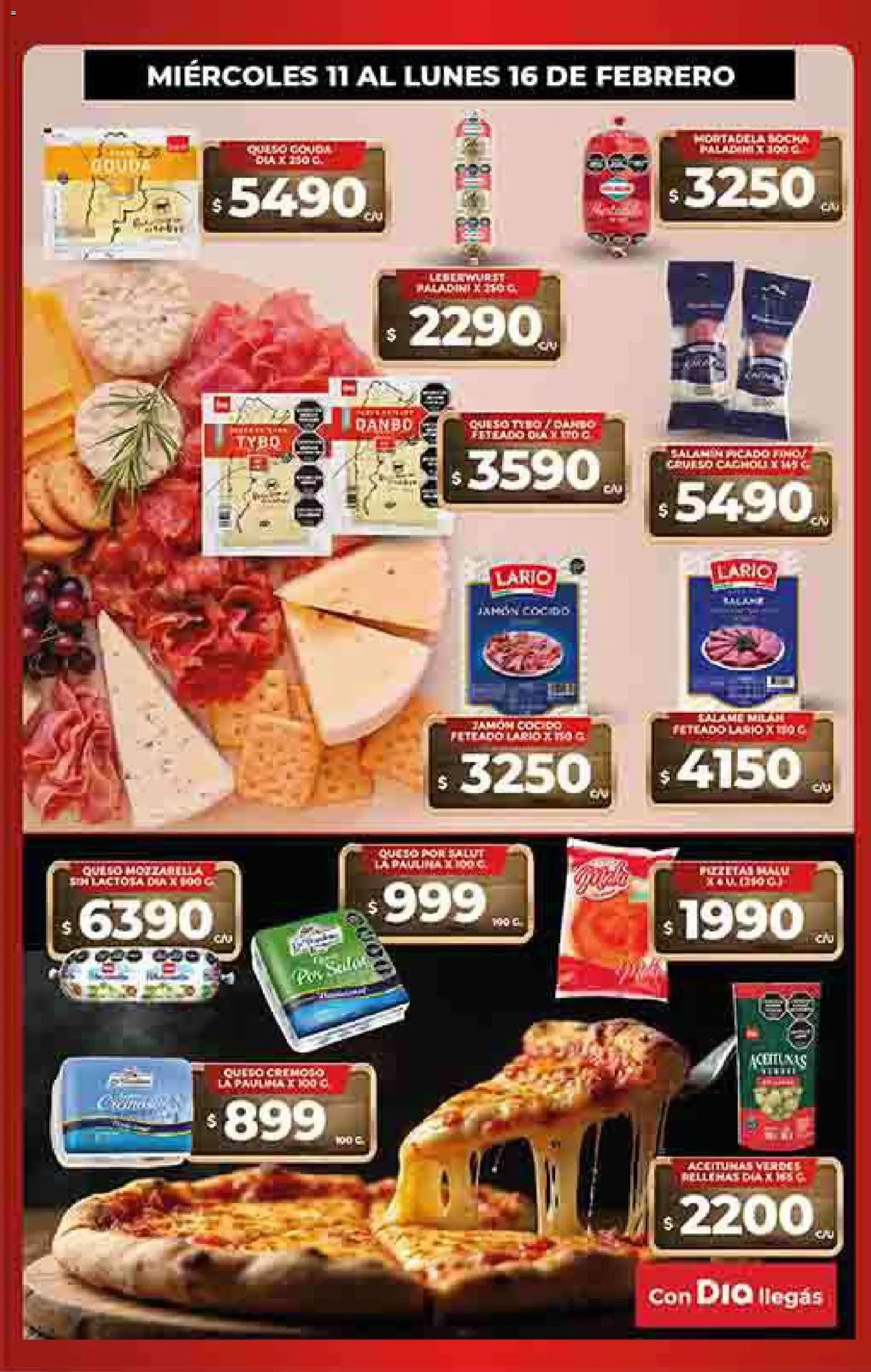 Dia - Ofertas - Frescura │ válido desde el 11.02.2026 | Página: 2 | Productos: Jamón cocido, Mortadela, Jamón