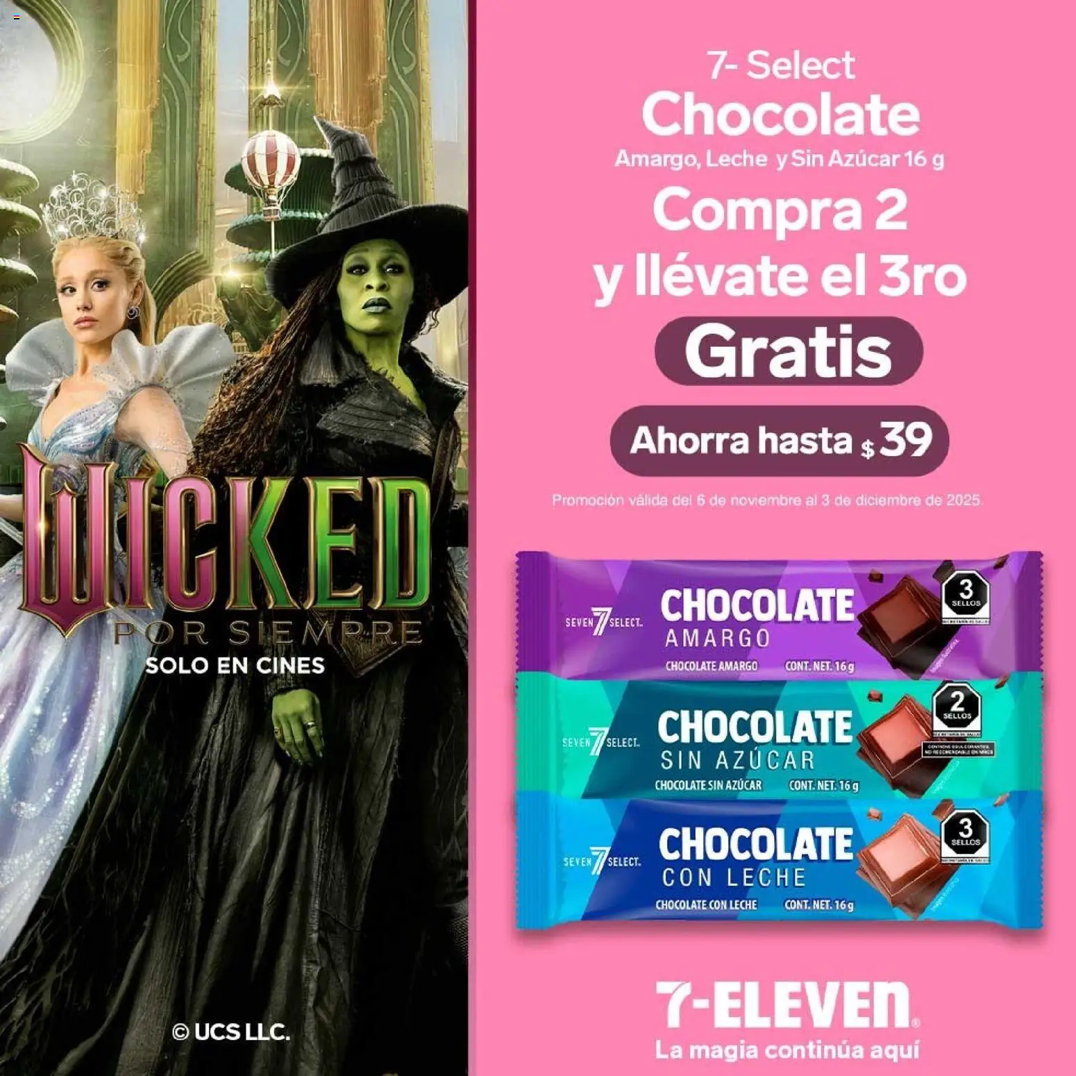 Nuevas ofertas de 7-Eleven válidas en toda la República Mexicana desde el 06.11.2025. ¡Encuentra las mejores ofertas en 7-Eleven folleto! | Página: 2 | Productos: Azúcar, Leche, Chocolate