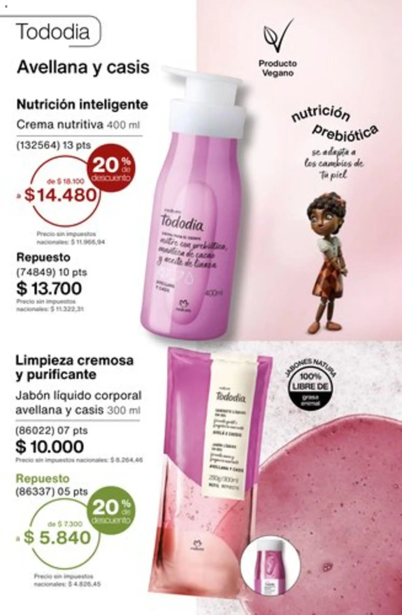 Catálogo Natura Ciclo 16/2025 │ válido desde el 01.11.2025 | Página: 220 | Productos: Jabón líquido, Jabón, Crema