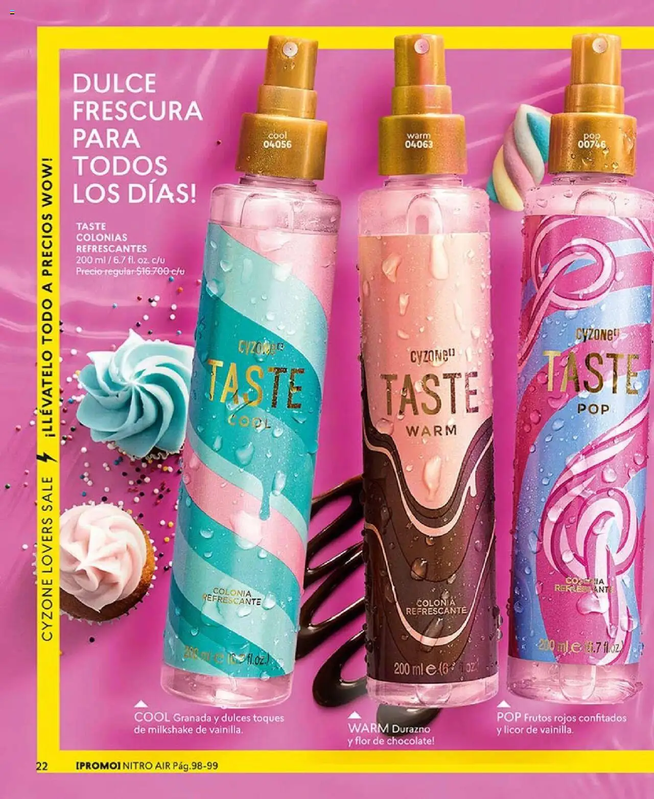 Catálogo CyZone Campaña 14 │ válido desde el 31.08.2025 | Página: 22 | Productos: Chocolate, Durazno