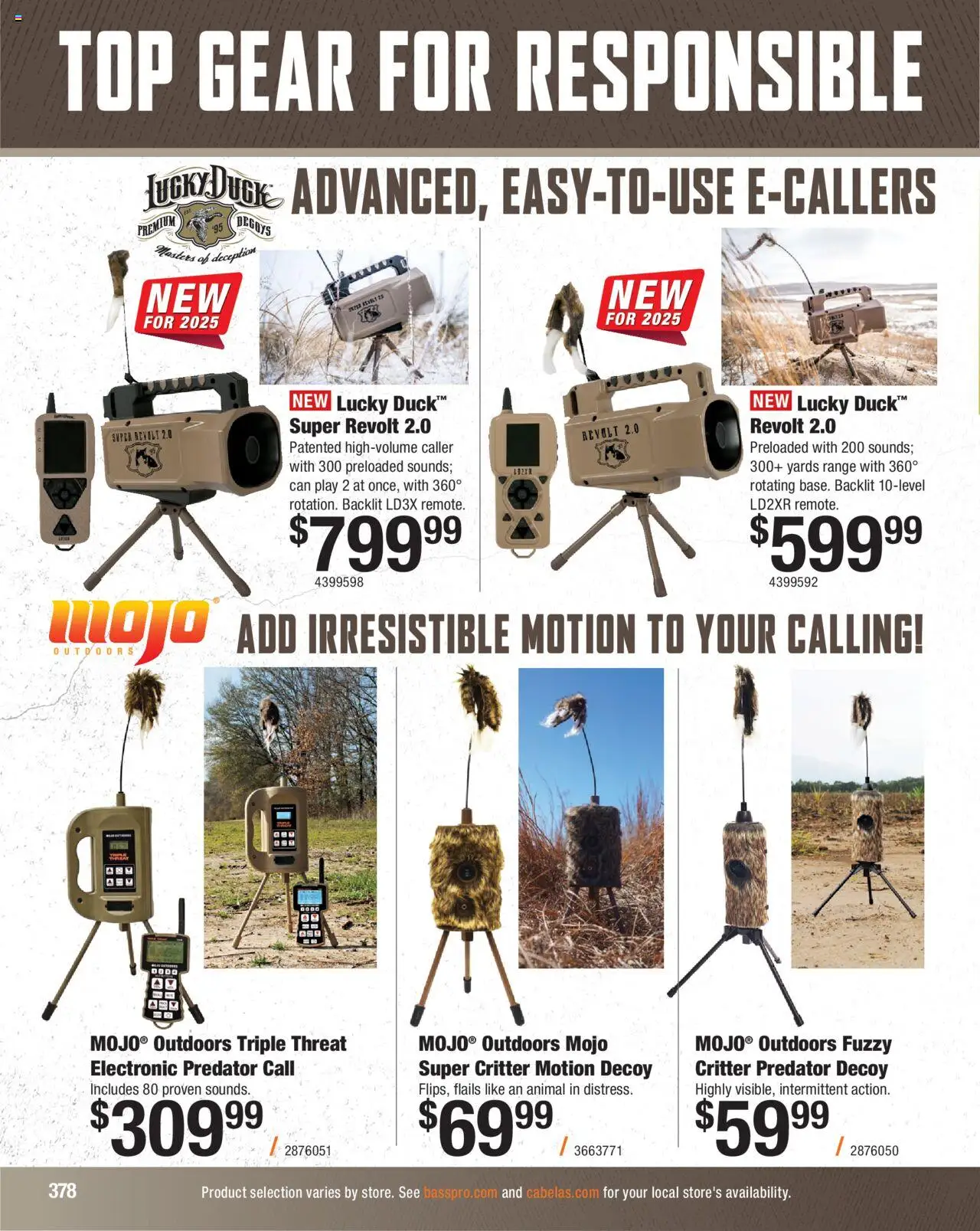 Cabela's Hunting Master 25 - valid from 11.08.2025 | Page: 378