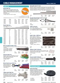 Preview of Jaycar Engineering & Scientific Catalogue 2025/2026  - valid from 09.07.2025 | Page: 296