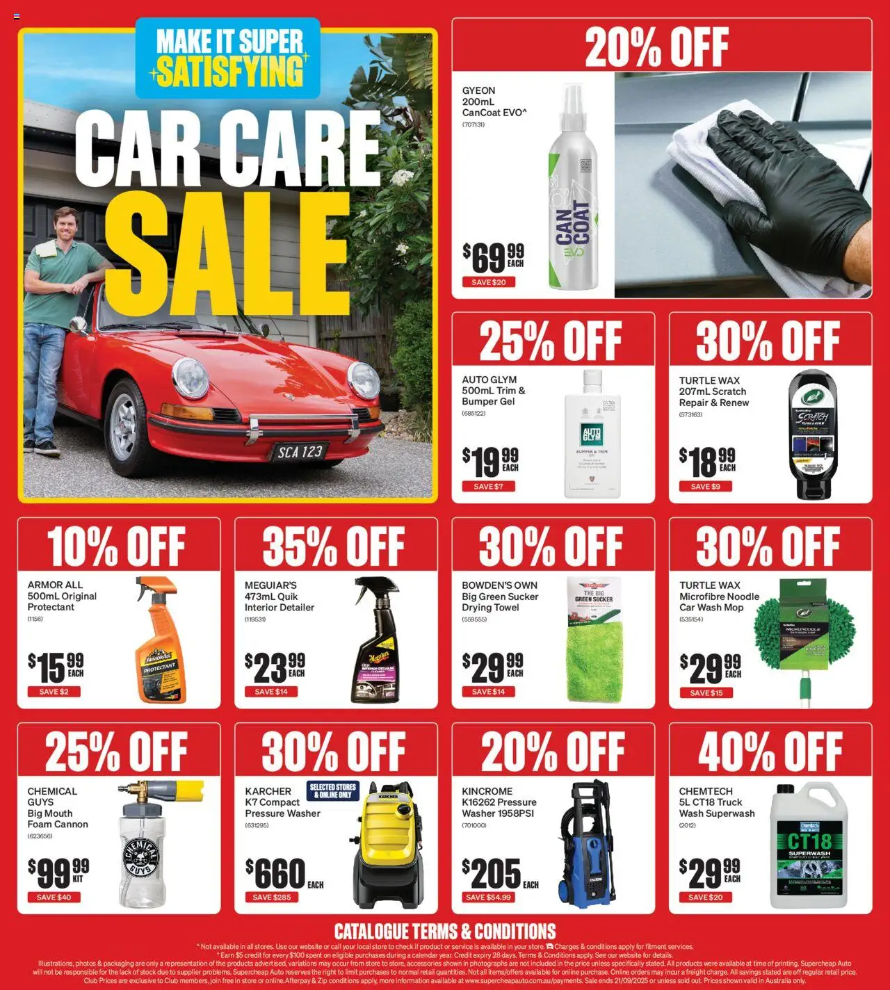 Supercheap Auto catalogue - valid from 10.09.2025 | Page: 2 | Products: Mop, Coat, Accessories, Washer
