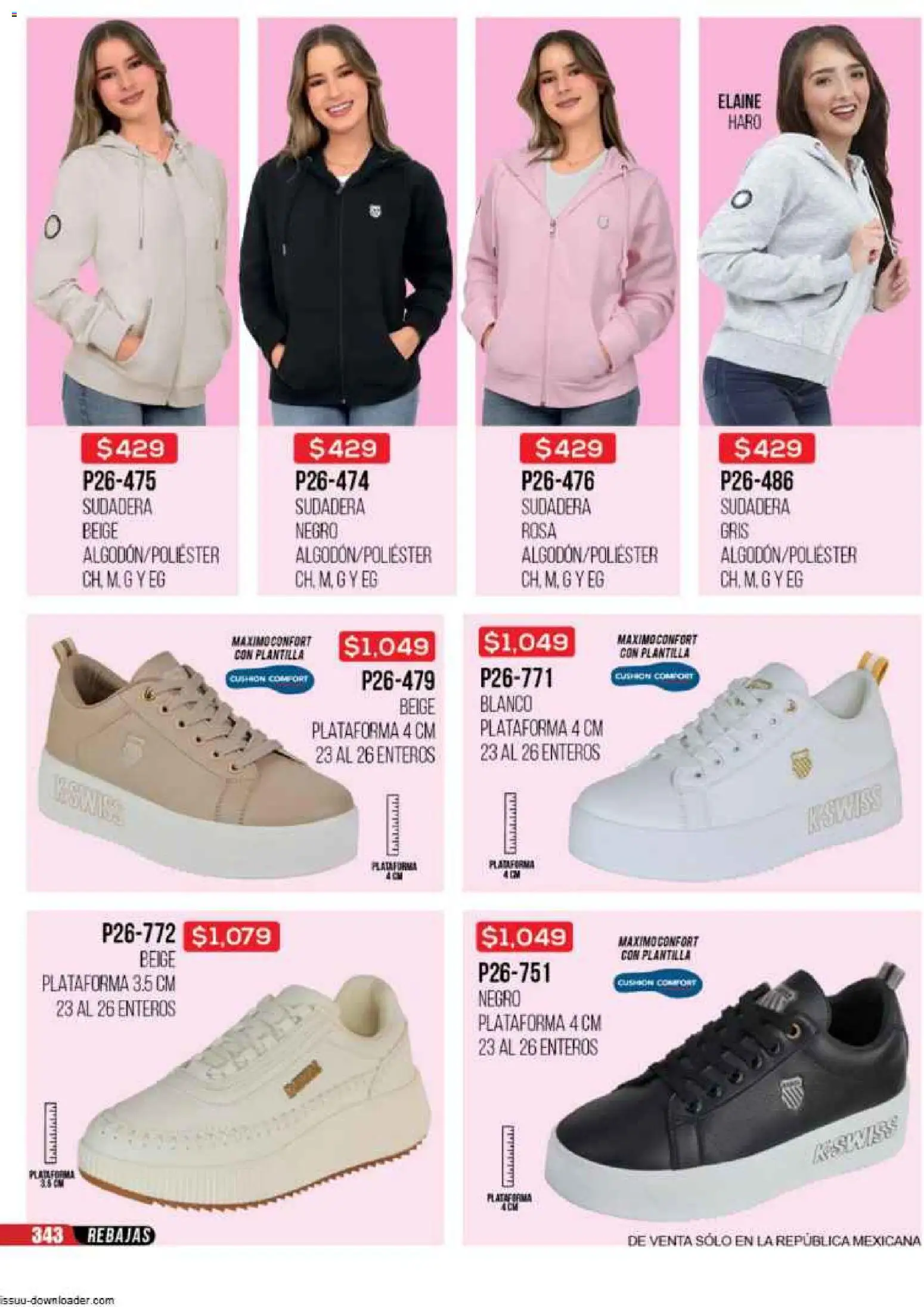 Nuevas ofertas de Cklass válidas en toda la República Mexicana desde el 31.10.2025. ¡Encuentra las mejores ofertas en Cklass catálogo Super Rebajas Ropa! | Página: 673 | Productos: Sudadera